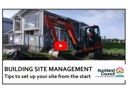 Building Site Management: Auckland Council